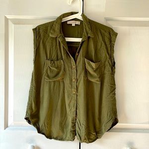 LOFT sleeveless blouse